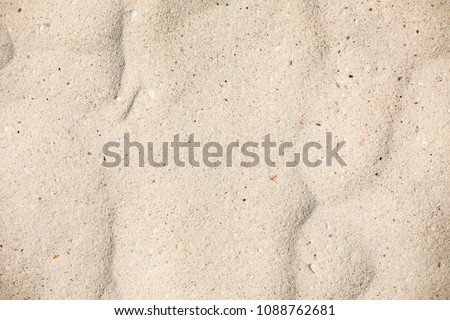 Sand waving texture. Sandy beach for background . Top view
