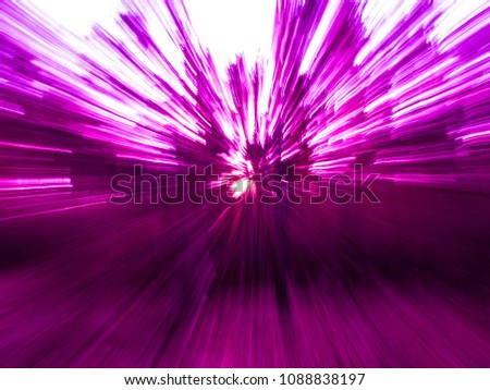 Abstract motion purple lights lines background