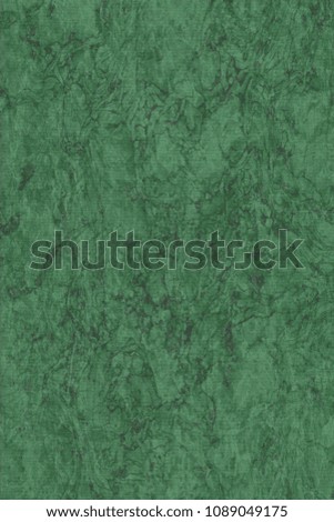 Photograph of artist's coarse grain striped dark Kelly Green pastel paper mottled texture sample