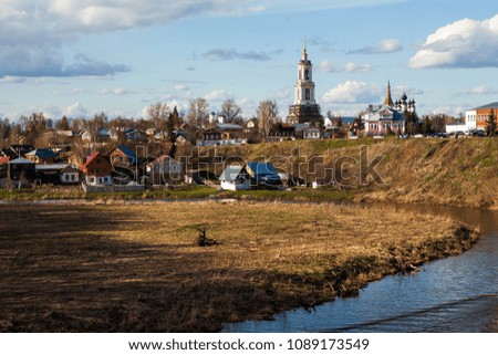 The view of Suzdal, Vladimir region, Russia.