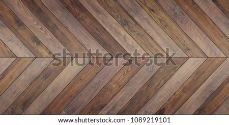 Seamless wood parquet texture (horizontal chevron brown)