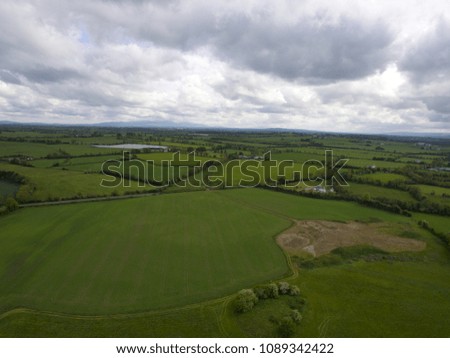 Drone Picture Fields - Ireland 