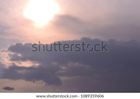 Scenery photo of wilderness nature view with tornado heaven 