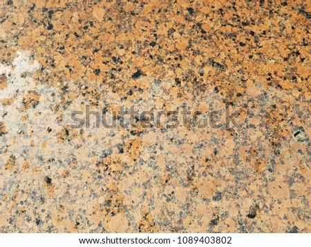 The texture of rough surface of red granite