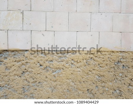 texture of the old tile wall with cracks