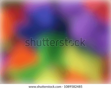 Abstract blurry color background pattern. Multi color abstract blurred image. Can be used for background