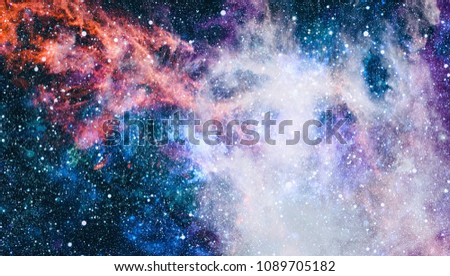 Bluebird Galaxy - Elements of this Image Furnished by NASA