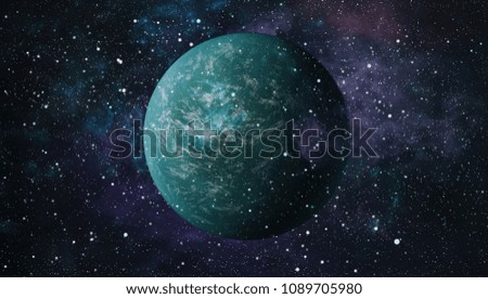 High quality space background. Elements of this image furnished by NASA.