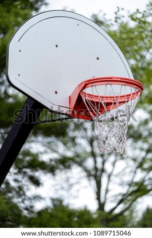 Basketball Park Hoop and Net