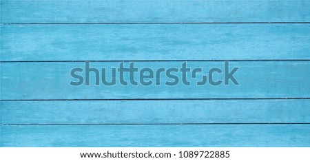 Wood blue background. 