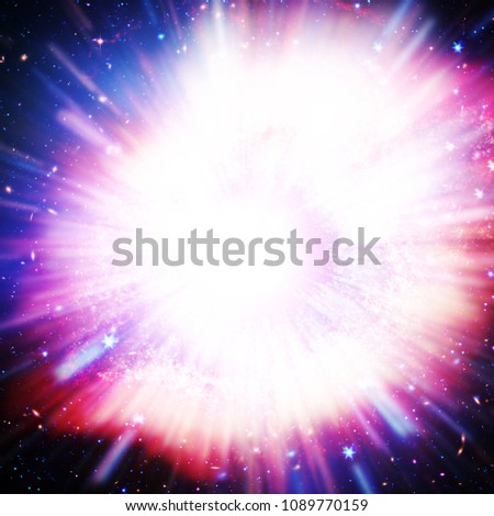 Sunburst. Space dust. The elements of this image furnished by NASA.
