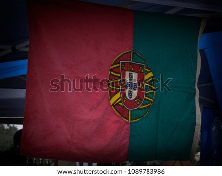 an old Portugal flag