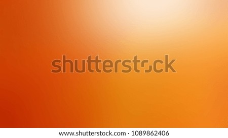 Abstract blurred orange background
