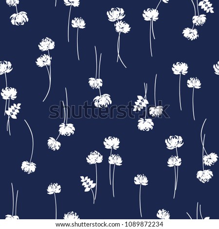 Flower illustration pattern,
I designed a flower,
This painting continues repeatedly seamlessly,
