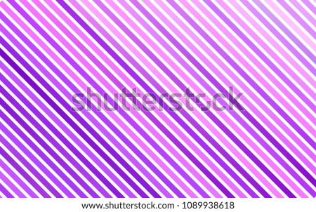 Light Purple vector cover with long lines. Blurred decorative design in simple style with lines. The template can be used as a background.