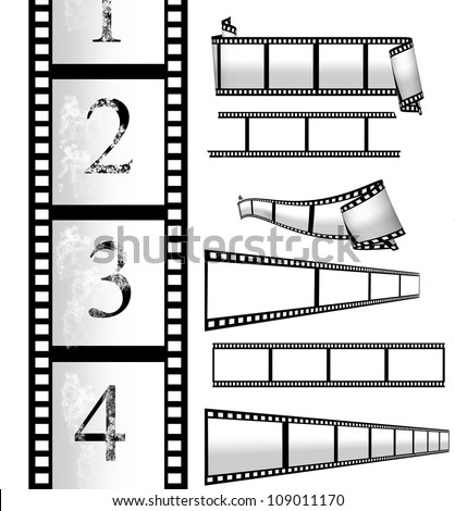 collection of film strip