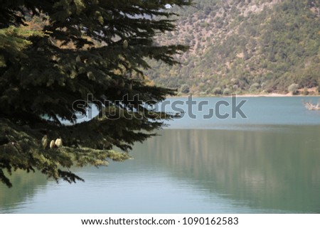 'Borabay' lake in the AMASYA/TURKEY
