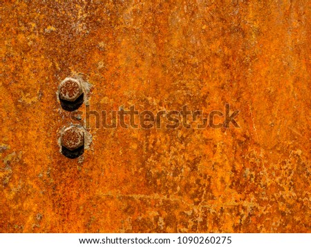 Vintage rusty metal as background
