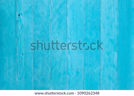 top view blue vintage blank wood table or floor and wall for work with place object or wooden board for food preparation in the kitchen and use for vertical background