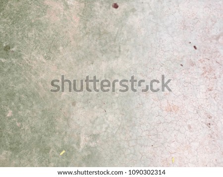 Old light green paint cement floor texture