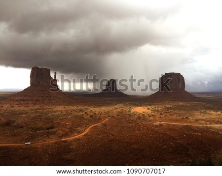 Red Rock at Monument Valley