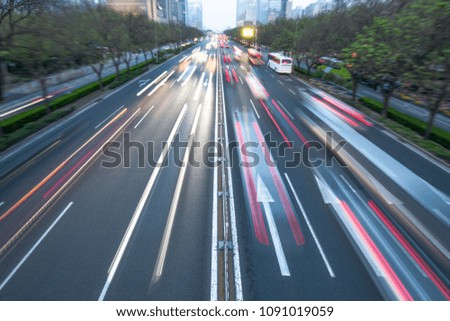 Urban traffic conditions