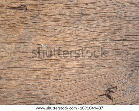 Texture of wooden old use as natural background. Top view of old wood table.