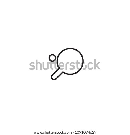 Sportsman. player Vector icon, isolated on white background in flat style. 