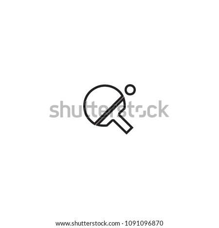 Sportsman. player Vector icon, isolated on white background in flat style. 