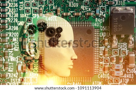 Concept of machine learning to improve artificial intelligence and its ability of thinking