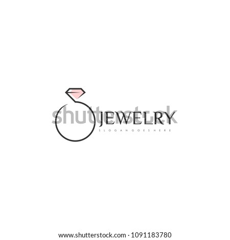 The Ring Logo Design Royalty-Free Stock Photo #1091183780