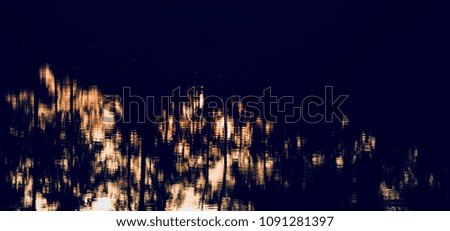 Beautiul sunlight reflection in water isolated unique background photo
