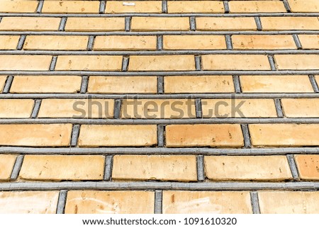 Beautiful brick wall as background