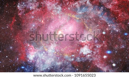 Dreamscape galaxy. Elements of this image furnished by NASA.