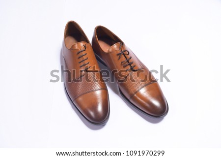 brown leather shoes


