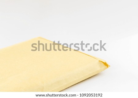 Thick brown envelope