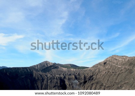 mountains and sky photography