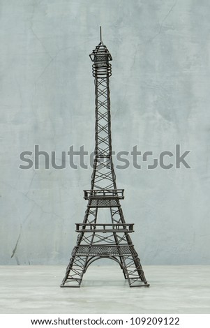 Statue of eiffel tower