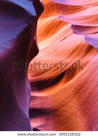 Antelope Canyon Gradient of colors 