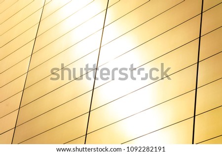 a bright background of sunlight flare, Abstract Detail Of Sleek Modern Contemporary Architecture With Copy Space