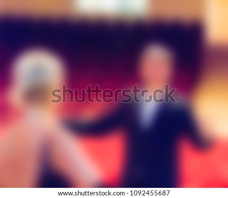 New year party theme creative abstract blur background with bokeh effect