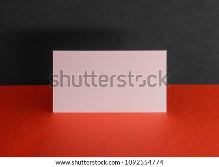 A photo of a business card
