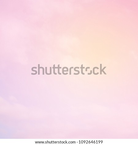 Soft Pink background. Beautiful Delicate Sky Wallpaper. Amazing Backdrop with gradient filter. Wonderful Square Image with Gradient Filter. Pastel texture with Copy Space