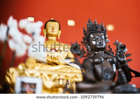 Gold Buddha traditional