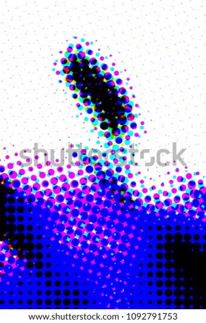 illustrated abstract dotted pattern colorful background