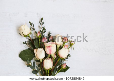 Bouquet of roses. Still-life with roses