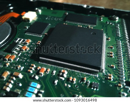 Processor of HDD(hard disk drive), selective focus