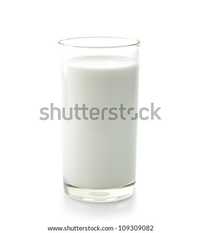 glass of milk Royalty-Free Stock Photo #109309082