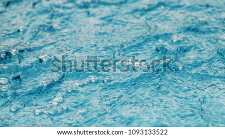 Water surface / Water is a transparent, tasteless, odorless, and nearly colorless chemical substance that is the main constituent of Earth's streams, lakes, and oceans