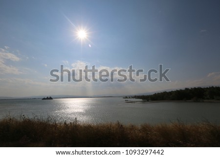 'Yedikir' lake in the AMASYA/TURKEY